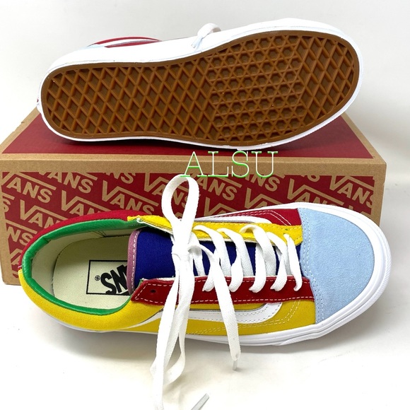 🌿 SPRING SALE 🌿 VANS Style 36 Suede Sunshine Multi Womens Sneakers VN0A3DZ3WNY - Picture 2 of 10